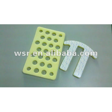 piezas adhesivas de goma / hoja de goma / espuma / componentes de esponja